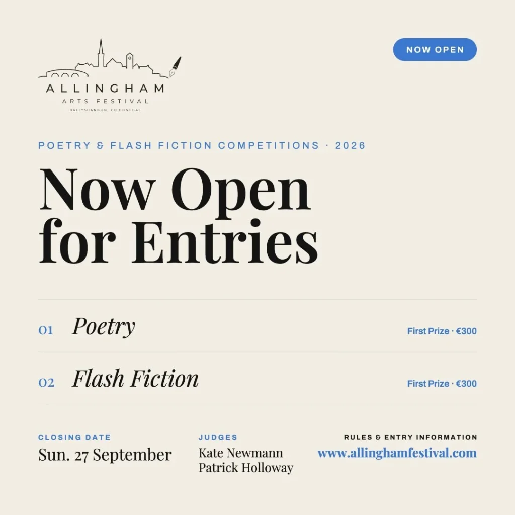 Poster 2026 Poetry & Flash Fiction Competitions Now Open
