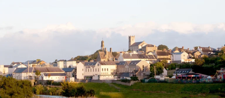 ballyshannon donegal in the morning sun