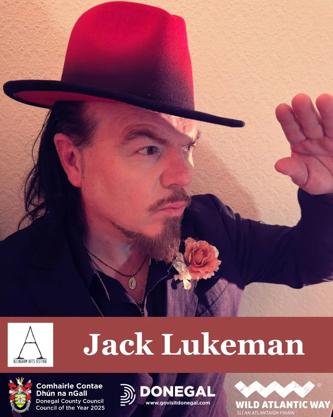 news jack lukeman at allingham arts festival 2026