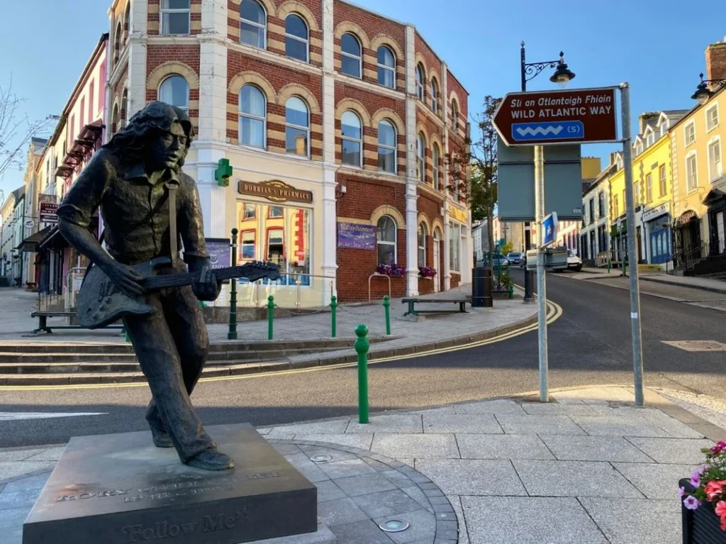 rory gallagher statue donegal ireland