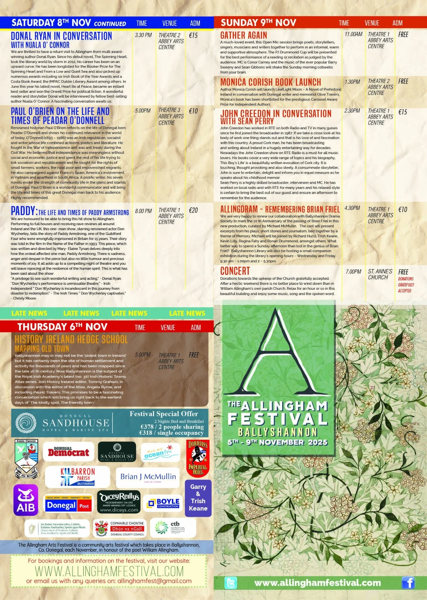 Archive allingham arts festival programme page 2 2025